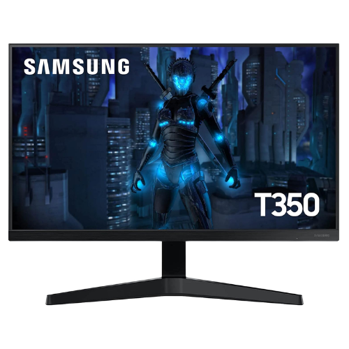 Samsung T350 - Monitor Gamer, 24, FHD, 75Hz, HDMI, VGA, Freesync, Preto
