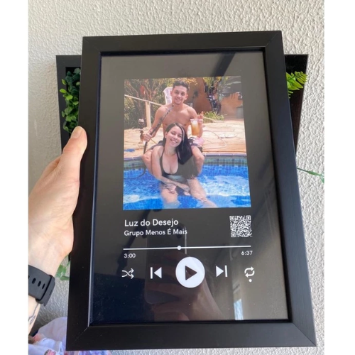 Quadro Spotify Personalizado