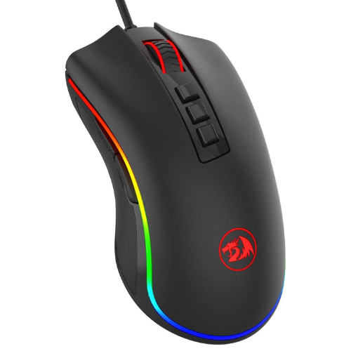 Mouse Gamer Redragon Cobra, Chroma RGB, 10000DPI, 7 Botões, Preto